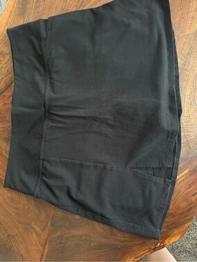 Old Navy Black High-Rise Active Skort